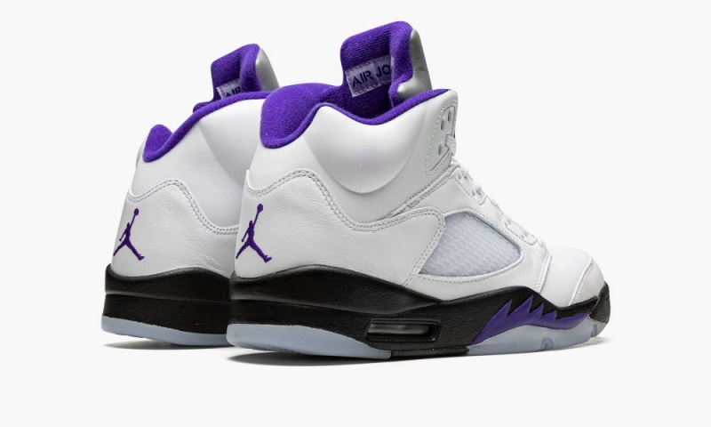 Nike Air Jordan 5 Retro 'Concord' Miesten Kengät Valkoinen Mustat | 318CSAINP