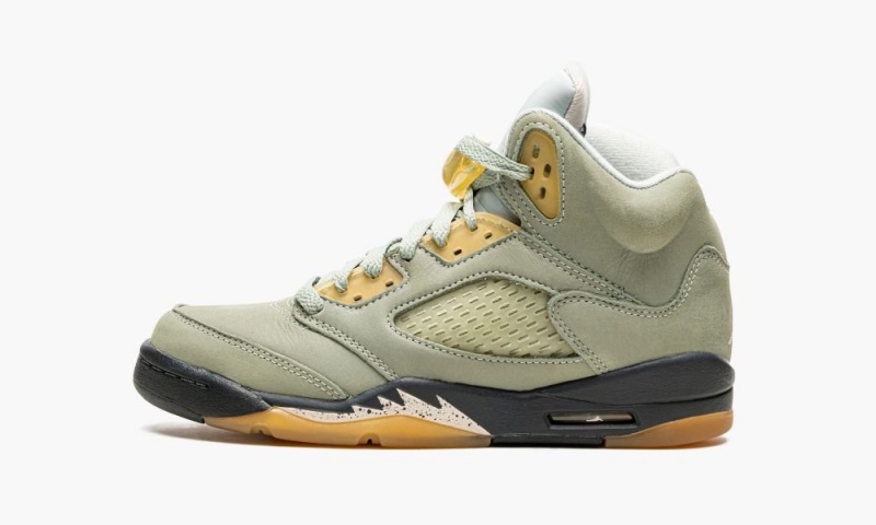Nike Air Jordan 5 Retro GS \'Jade Horizon\' Lasten Kengät Vaaleanhopea | 736TRDQEV