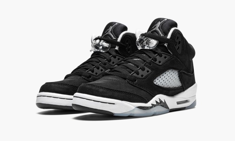 Nike Air Jordan 5 Retro GS 'Oreo 2021' Lasten Kengät Mustat Valkoinen Harmaat | 435KTFRHQ