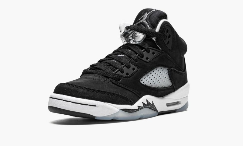 Nike Air Jordan 5 Retro GS 'Oreo 2021' Lasten Kengät Mustat Valkoinen Harmaat | 435KTFRHQ