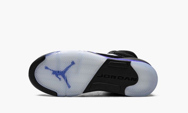 Nike Air Jordan 5 Retro GS 'Racer Blue' Lasten Kengät Mustat Sininen | 860QFXZWU
