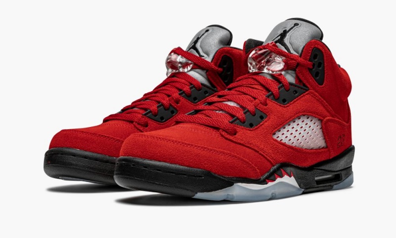 Nike Air Jordan 5 Retro GS 'Raging Bull 2021' Lasten Kengät Punainen Mustat Valkoinen | 478GOCDSZ