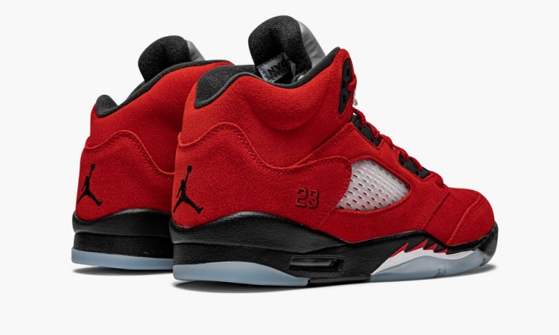 Nike Air Jordan 5 Retro GS 'Raging Bull 2021' Lasten Kengät Punainen Mustat Valkoinen | 478GOCDSZ