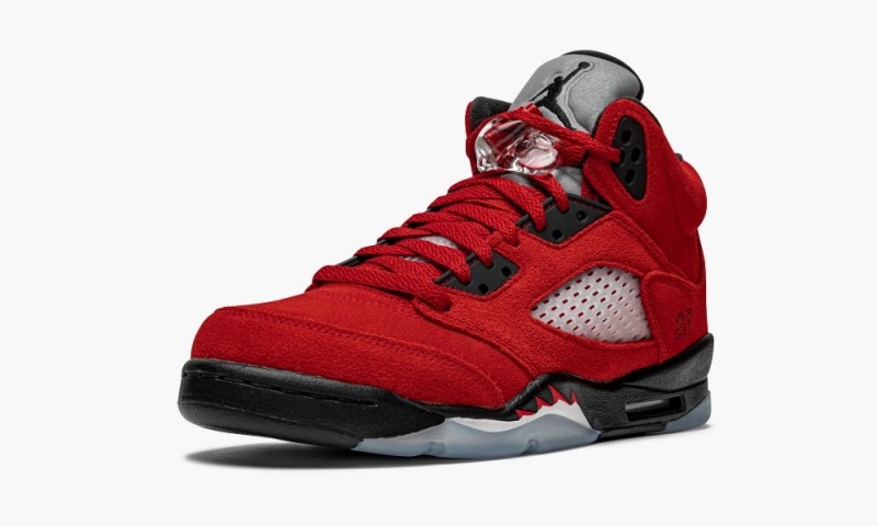 Nike Air Jordan 5 Retro GS 'Raging Bull 2021' Lasten Kengät Punainen Mustat Valkoinen | 478GOCDSZ