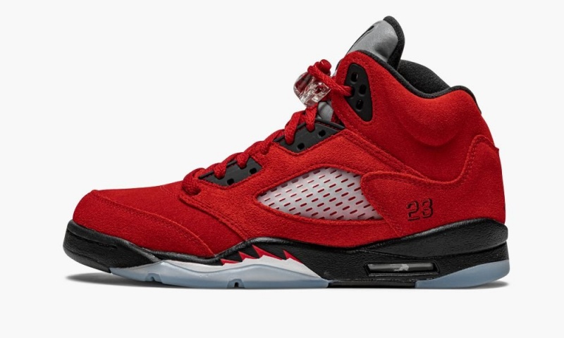 Nike Air Jordan 5 Retro GS \'Raging Bull 2021\' Lasten Kengät Punainen Mustat Valkoinen | 478GOCDSZ