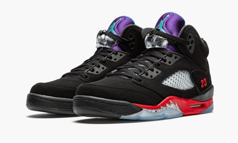 Nike Air Jordan 5 Retro GS 'Top 3' Lasten Kengät Mustat Punainen Violetit | 462FYHZTC