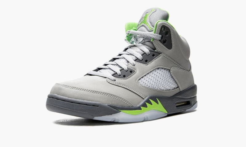 Nike Air Jordan 5 Retro 'Green Bean 2022' Miesten Kengät Hopea Vihreä Harmaat | 427YRBCSJ