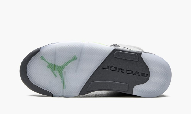 Nike Air Jordan 5 Retro 'Green Bean 2022' Miesten Kengät Hopea Vihreä Harmaat | 427YRBCSJ