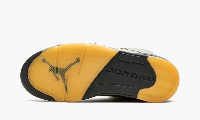 Nike Air Jordan 5 Retro 'Jade Horizon' Miesten Kengät Vaaleanhopea | 351ZIWSVY