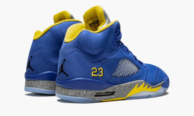 Nike Air Jordan 5 Retro 'Laney Varsity Royal' Miesten Kengät Kuninkaallinen Sininen Vaaleanharmaat | 870RNLEFI
