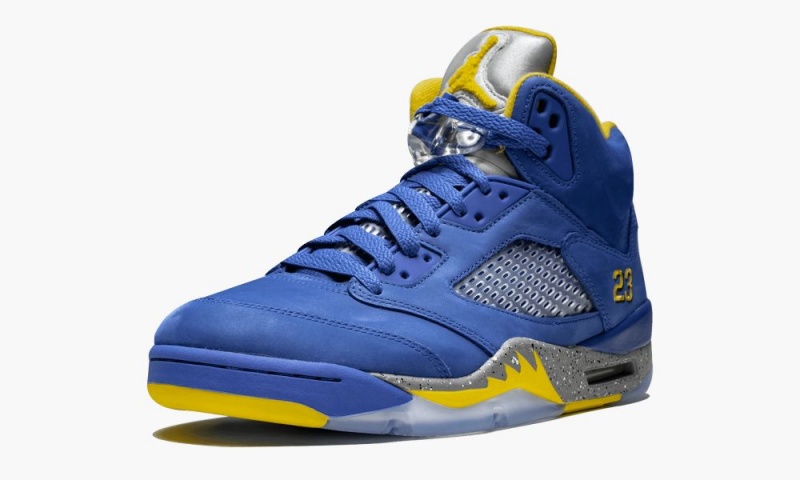 Nike Air Jordan 5 Retro 'Laney Varsity Royal' Miesten Kengät Kuninkaallinen Sininen Vaaleanharmaat | 870RNLEFI