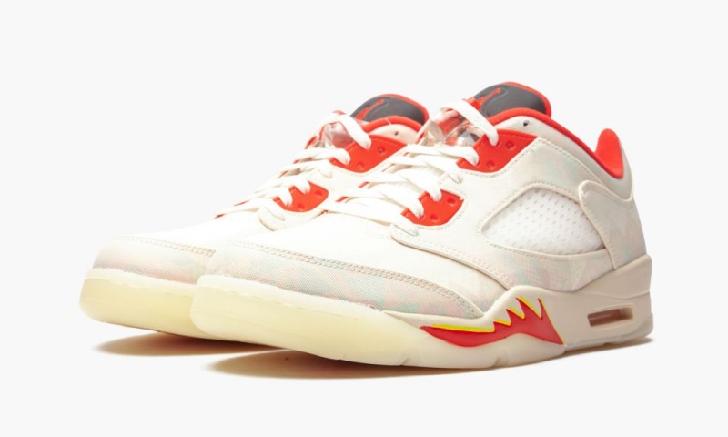 Nike Air Jordan 5 Retro Low 'Chinese New Year 2021' Miesten Kengät Punainen Keltainen | 815MLOEUP