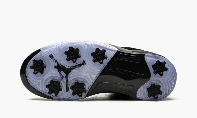 Nike Air Jordan 5 Retro Low Golf 'Black Metallic' Miesten Kengät Mustat Metal Hopea Punainen | 846WVIYRA