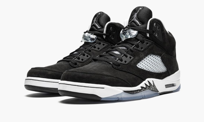 Nike Air Jordan 5 Retro 'Oreo 2021' Miesten Kengät Mustat Valkoinen Harmaat | 510QPVJHC
