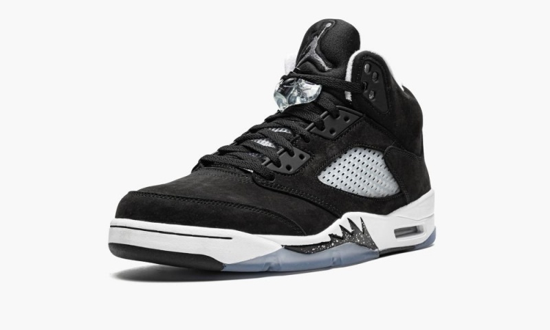 Nike Air Jordan 5 Retro 'Oreo 2021' Miesten Kengät Mustat Valkoinen Harmaat | 510QPVJHC