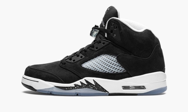 Nike Air Jordan 5 Retro \'Oreo 2021\' Miesten Kengät Mustat Valkoinen Harmaat | 510QPVJHC