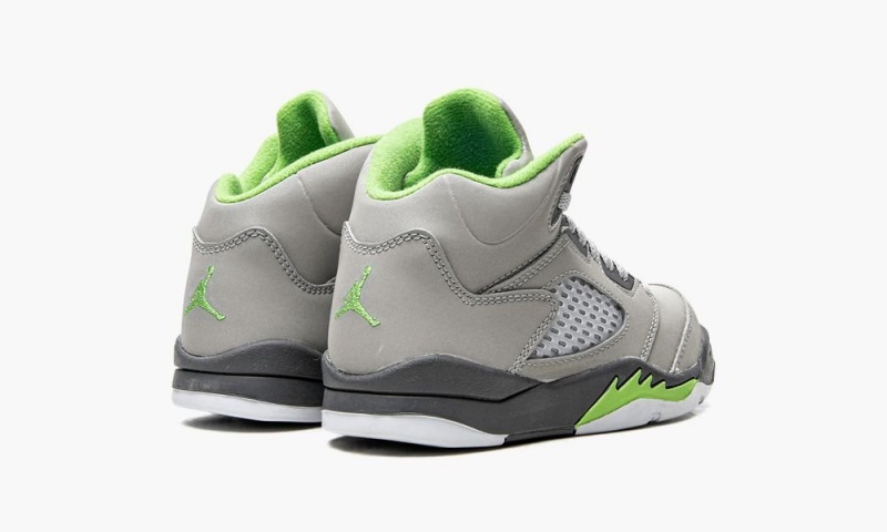 Nike Air Jordan 5 Retro PS 'Green Bean' Lasten Kengät Vihreä Harmaat | 421CMAGIW