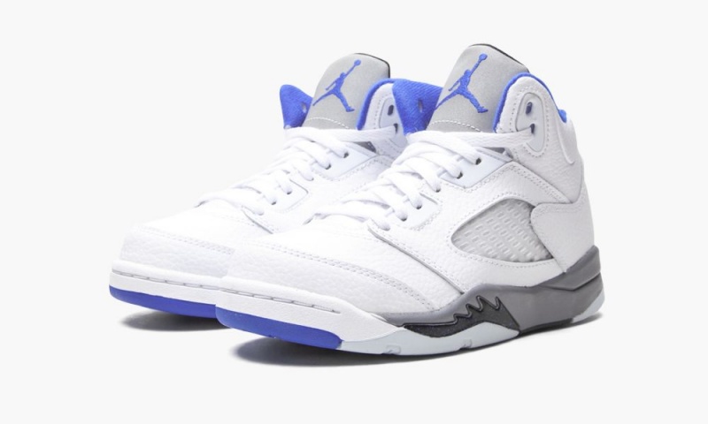 Nike Air Jordan 5 Retro PS 'Stealth 2.0' Lasten Kengät Valkoinen Kuninkaallinen Sininen | 518OPMGYF