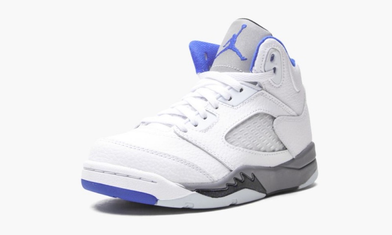 Nike Air Jordan 5 Retro PS 'Stealth 2.0' Lasten Kengät Valkoinen Kuninkaallinen Sininen | 518OPMGYF
