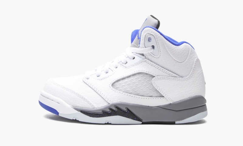 Nike Air Jordan 5 Retro PS \'Stealth 2.0\' Lasten Kengät Valkoinen Kuninkaallinen Sininen | 518OPMGYF