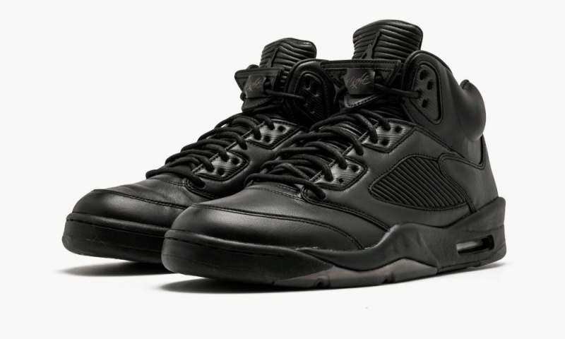 Nike Air Jordan 5 Retro Prem Miesten Kengät Mustat | 940GXLVRP