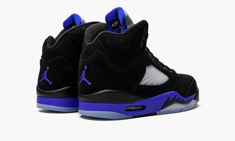 Nike Air Jordan 5 Retro 'Racer Blue' Miesten Kengät Mustat Sininen | 165ZYVOWD