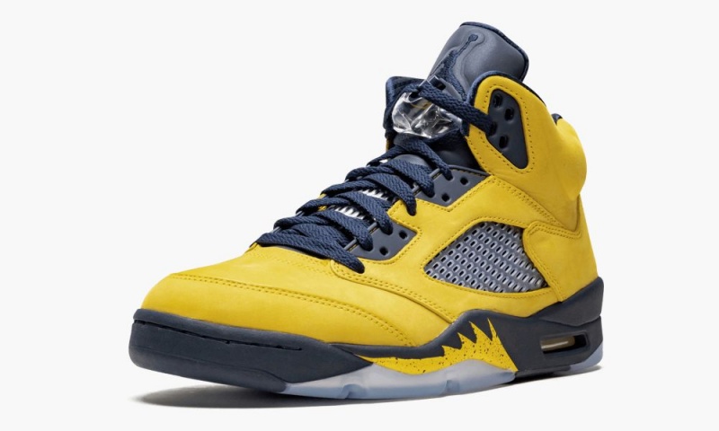 Nike Air Jordan 5 Retro SE 'Michigan' Miesten Kengät Keltainen Laivastonsininen | 153WNPQHU