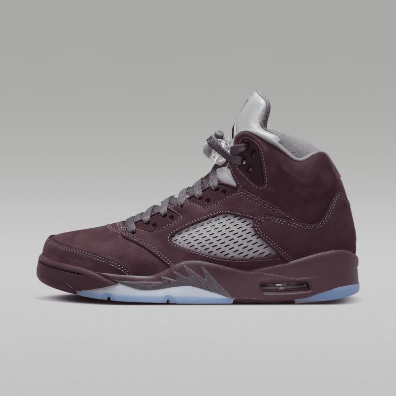 Nike Air Jordan 5 Retro SE Miesten Kengät Syvä Viininpunainen Metal Hopea Syvä Harmaat | 650ALPKMQ