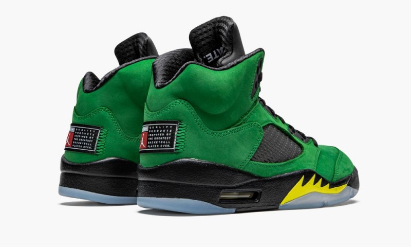 Nike Air Jordan 5 Retro SE 'Oregon' Miesten Kengät Vihreä Mustat Keltainen | 371DKFMBL