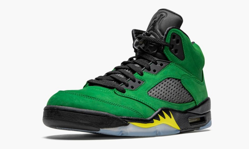 Nike Air Jordan 5 Retro SE 'Oregon' Miesten Kengät Vihreä Mustat Keltainen | 371DKFMBL