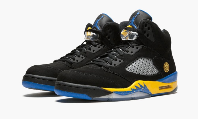 Nike Air Jordan 5 Retro 'Shanghai Shen' Miesten Kengät Mustat Monivärinen | 354EJOAXL