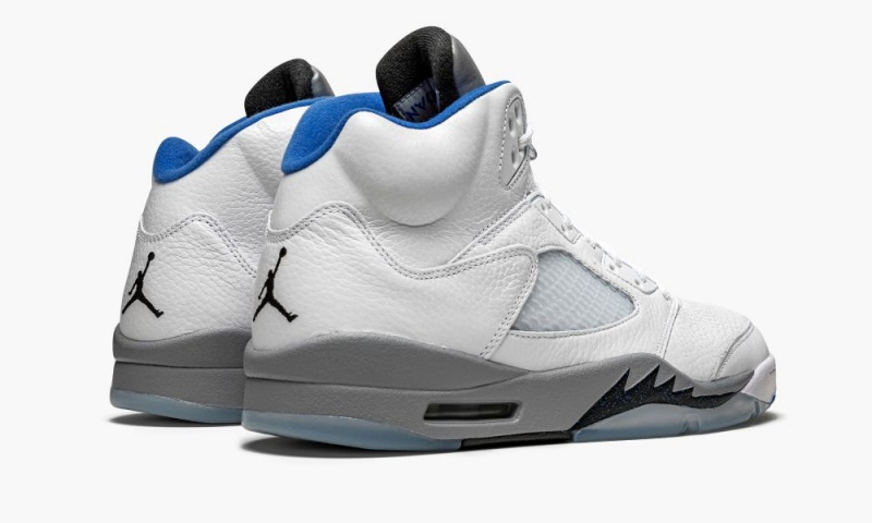 Nike Air Jordan 5 Retro 'Stealth 2.0' Miesten Kengät Valkoinen Mustat | 809JSTIMX