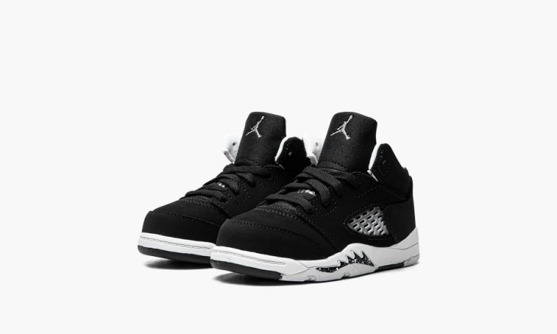 Nike Air Jordan 5 Retro TD 'Oreo 2021' Lasten Kengät Mustat Valkoinen | 728VEGNZI