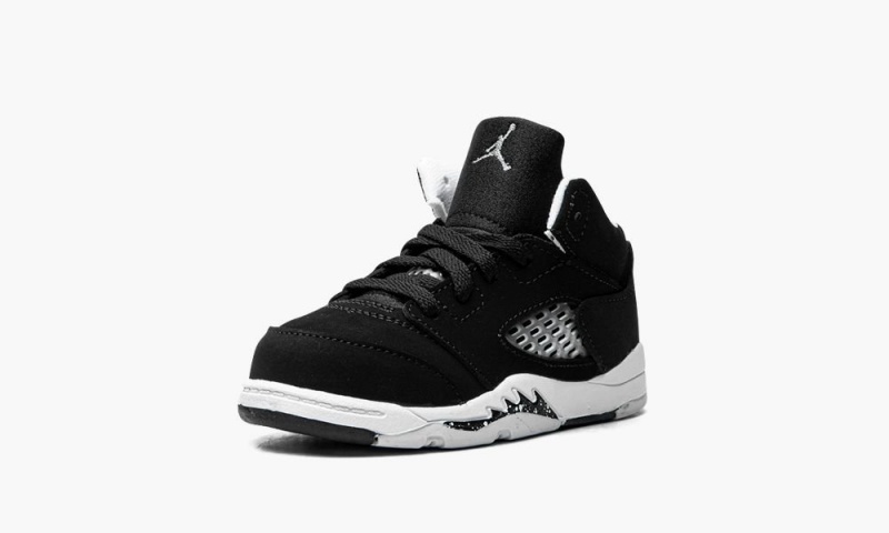 Nike Air Jordan 5 Retro TD 'Oreo 2021' Lasten Kengät Mustat Valkoinen | 728VEGNZI