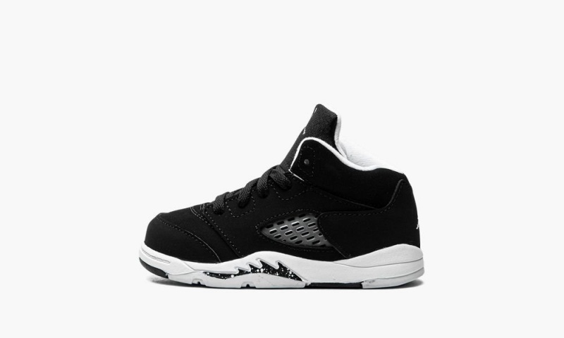 Nike Air Jordan 5 Retro TD \'Oreo 2021\' Lasten Kengät Mustat Valkoinen | 728VEGNZI