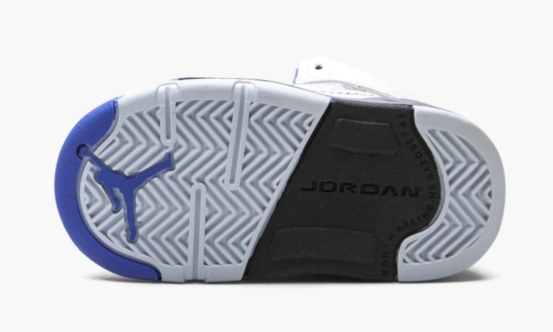 Nike Air Jordan 5 Retro TD 'Stealth 2.0' Lasten Kengät Valkoinen Kuninkaallinen Sininen | 725NJSVGI