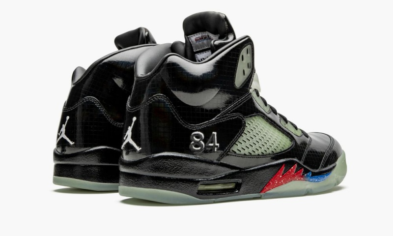 Nike Air Jordan 5 Retro 'Transformers - Black Ops' Miesten Kengät Mustat | 842UZTWNO