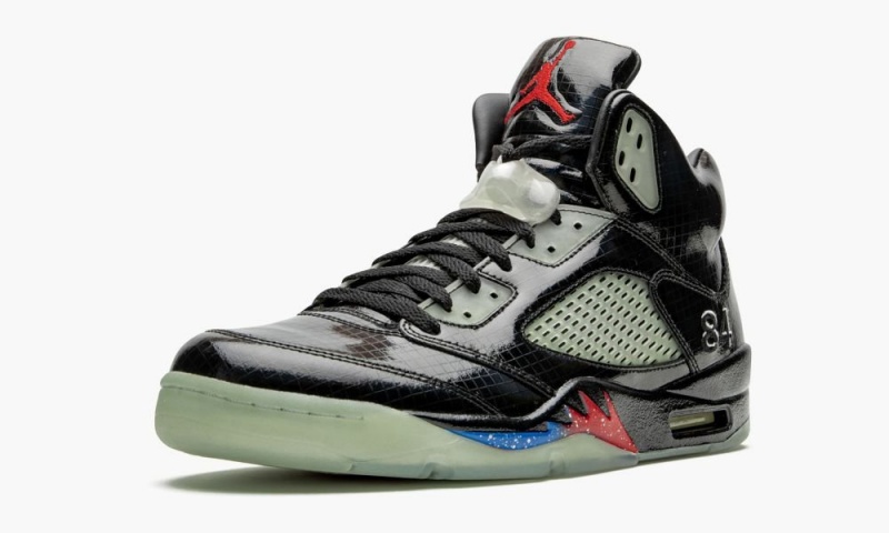 Nike Air Jordan 5 Retro 'Transformers - Black Ops' Miesten Kengät Mustat | 842UZTWNO