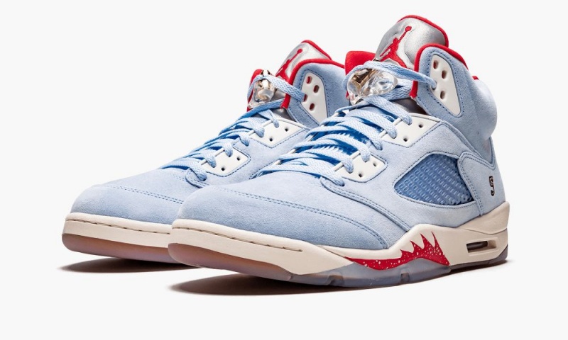 Nike Air Jordan 5 Retro 'Trophy Room' Miesten Kengät Sininen Punainen | 138CBHUZL