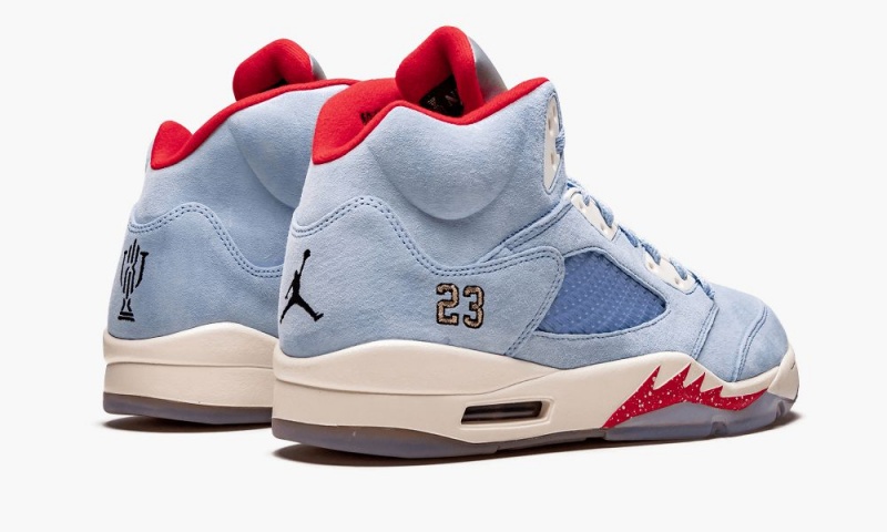 Nike Air Jordan 5 Retro 'Trophy Room' Miesten Kengät Sininen Punainen | 138CBHUZL