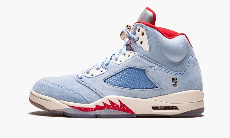 Nike Air Jordan 5 Retro \'Trophy Room\' Miesten Kengät Sininen Punainen | 138CBHUZL