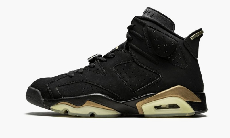 Nike Air Jordan 6 DMP \'DMP\' Miesten Kengät Mustat Kultaiset | 074SKAOXL
