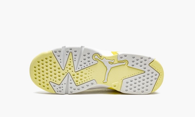 Nike Air Jordan 6 GS 'Citron Tint / Floral' Lasten Kengät Vaaleankeltainen | 803BFYIHG
