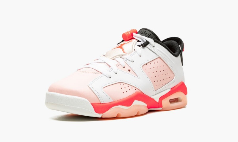 Nike Air Jordan 6 Low GS 'Atmosphere' Lasten Kengät Valkoinen Pinkki Punainen | 304INGRVQ