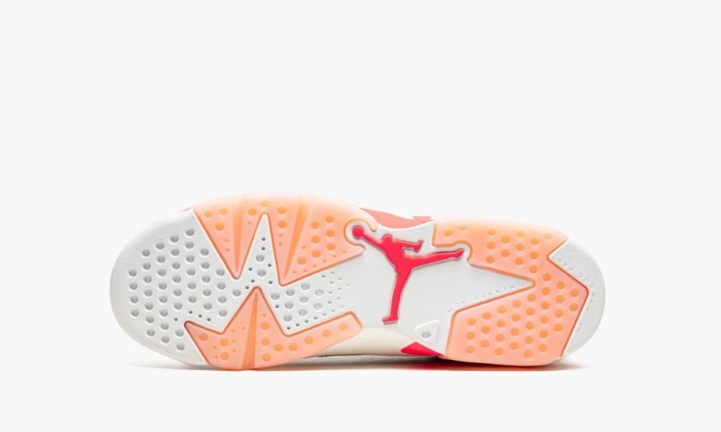 Nike Air Jordan 6 Low GS 'Atmosphere' Lasten Kengät Valkoinen Pinkki Punainen | 304INGRVQ