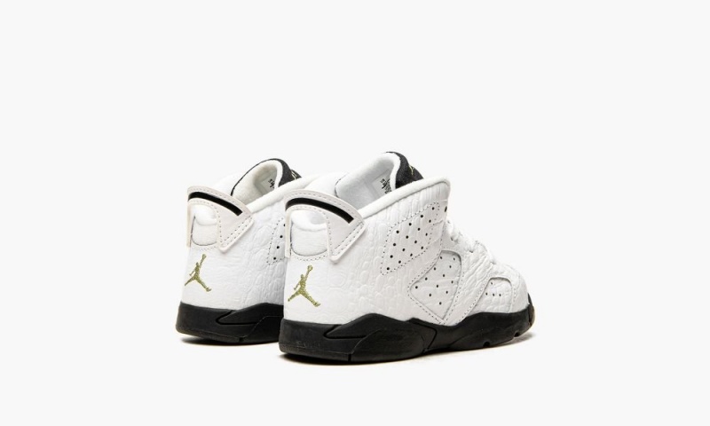 Nike Air Jordan 6 Premium 'MOTORSPORT' Lasten Kengät Valkoinen Mustat | 386JNHOUI
