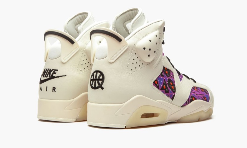 Nike Air Jordan 6 'Quai 54 - Purple' Miesten Kengät Mustat Oranssi | 942LVNSKX