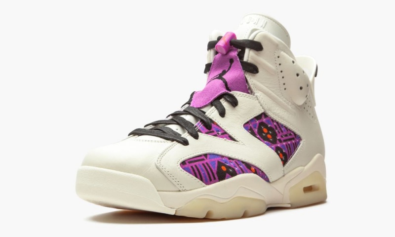 Nike Air Jordan 6 'Quai 54 - Purple' Miesten Kengät Mustat Oranssi | 942LVNSKX