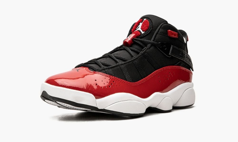 Nike Air Jordan 6 RINGS Miesten Kengät Mustat Punainen Valkoinen | 517KMBIQW