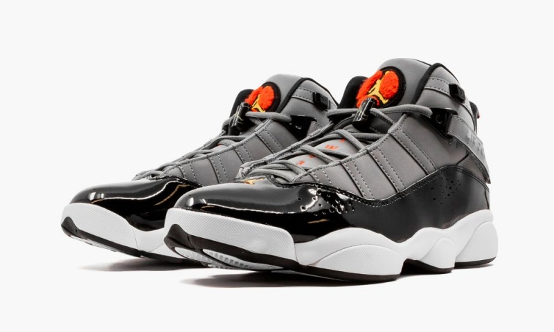 Nike Air Jordan 6 RINGS Miesten Kengät Syvä Harmaat Oranssi | 769DQYFPL